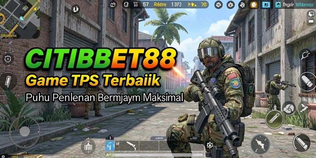 Tangkapan layar gameplay <strong>CITIBET88</strong> yang menampilkan aksi seru di medan perang.