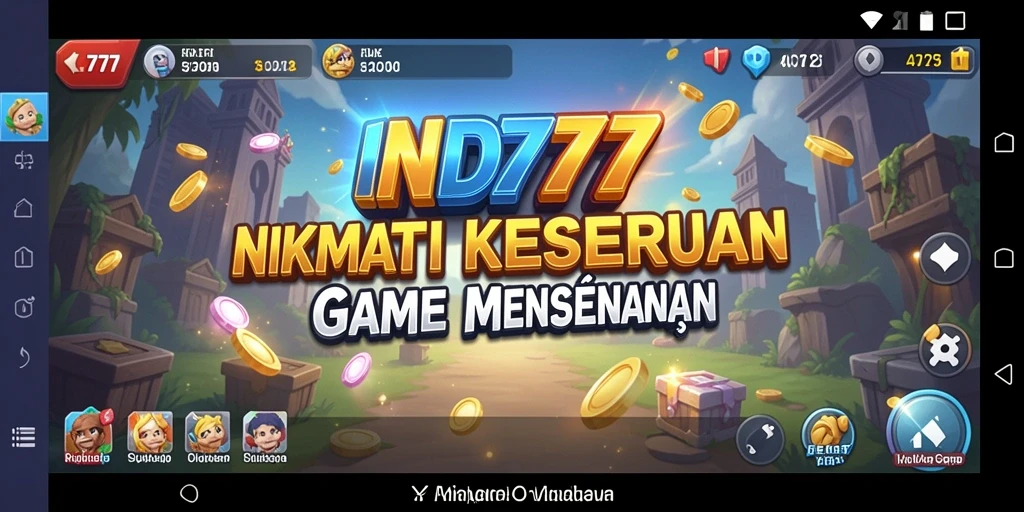 Tampilan gameplay IND777 yang menarik dan seru.