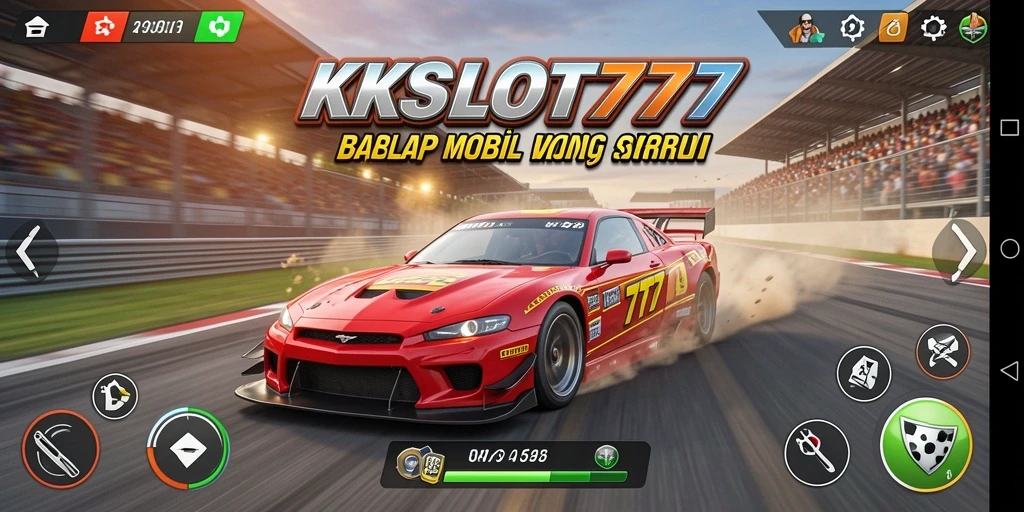 Tampilan gameplay seru dan menantang di KKSLOT777.
