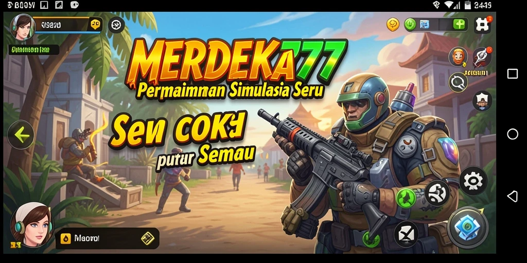 Tampilan gameplay <strong>MERDEKA777</strong> yang menarik dan interaktif.