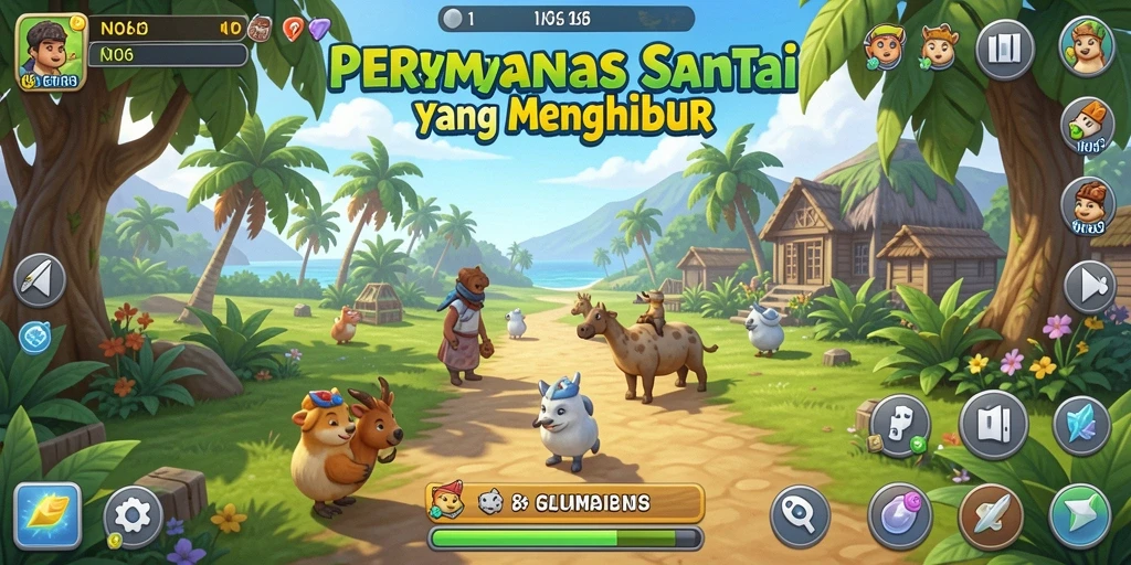 Screenshot gameplay N06 menampilkan keseruan dan tantangan dalam permainan.