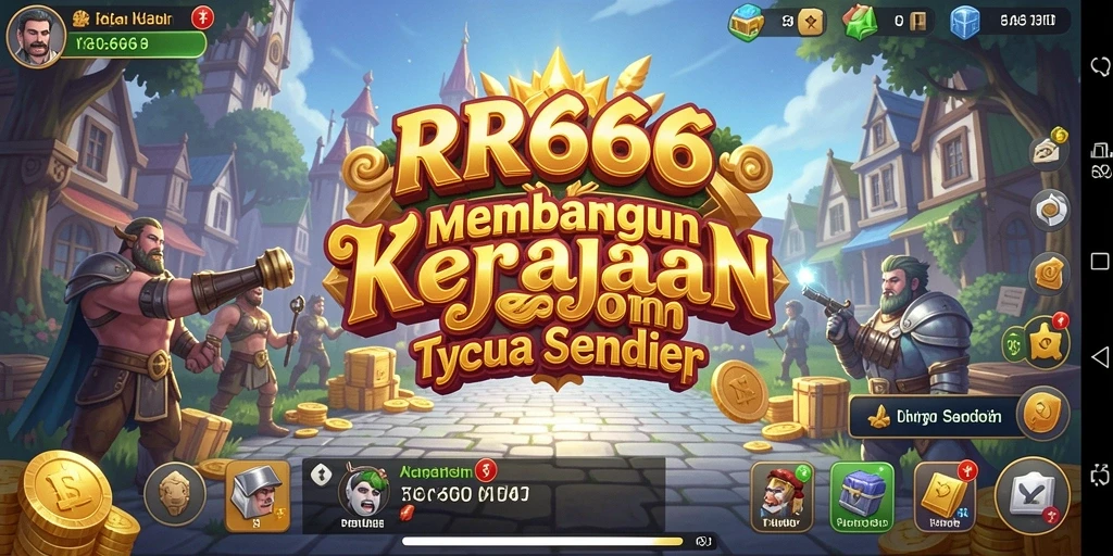 Tampilan grafis menarik dari gameplay Tycoon RR666.