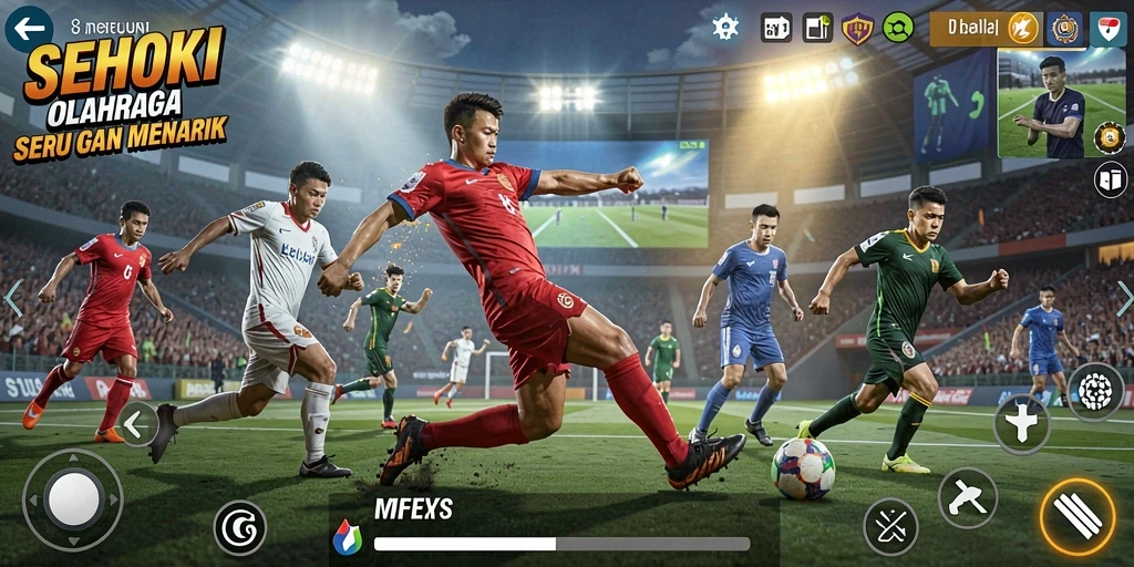 Tampilan gameplay SEHOKI yang penuh aksi dan seru.